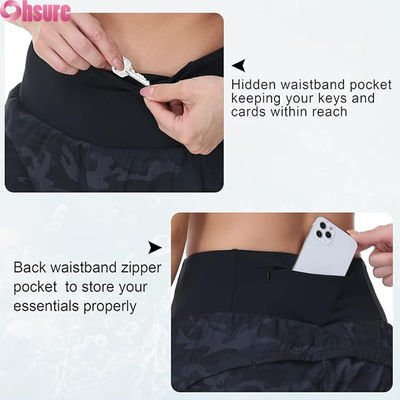 Servizio Oem Sport Bottom Multifunzionale Sport Short High Waist Comodo Sport Shorts per donne