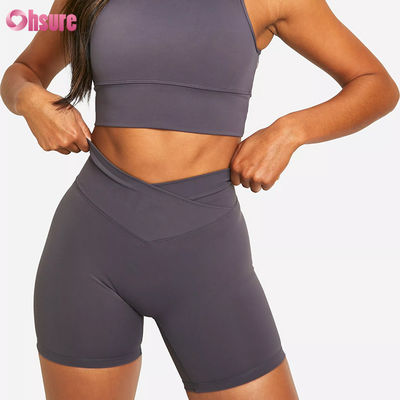 Giocattoli Crossover Yoga Giocattoli Sport senza cucitura anteriore Giocattoli da corsa per donna