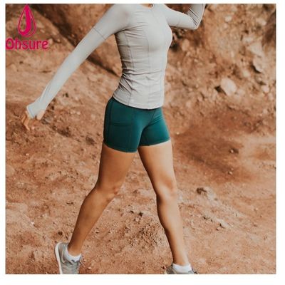 Pantaloni corti da ginnastica abbinati a abbigliamento da ciclista abbigliamento da donna abbigliamento da fitness con tasche laterali abbigliamento da ciclista a vita alta 10-12 giorni