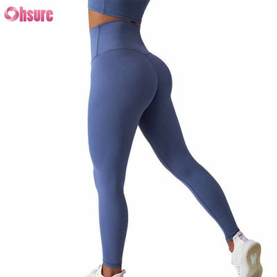 Tazza alta, sollevatura del sedere, fitness, legging yoga, nudi, a prova di squat, ciclismo all'aperto, pantaloni da corsa, calze da ginnastica per la pelle.