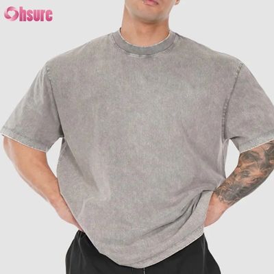 T-shirt sportivo con logo personalizzato Casual Maniche aderenti Allenamento T-shirt neutra da uomo