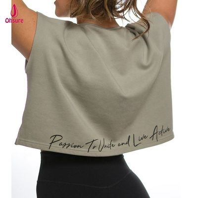 T-shirt donna a manica corta abbigliamento yoga abbigliamento donna ginnastica corse crop top jersey abbigliamento sportivo stampa casual pattern a maglia