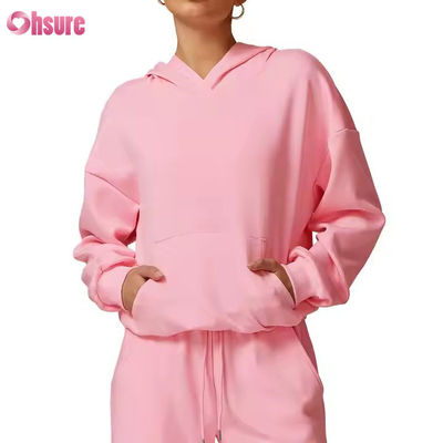 Completi da donna 2 pezzi, tute sportive con cappuccio, pantaloni della tuta a gamba larga, tuta sportiva autunno 2024, set coordinato da relax