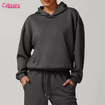 Completi da donna 2 pezzi, tute sportive con cappuccio, pantaloni della tuta a gamba larga, tuta sportiva autunno 2024, set coordinato da relax