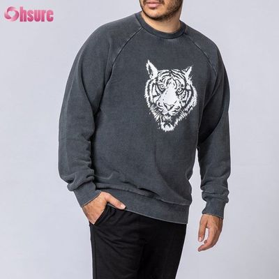 Magliette per il collo di squadra Pullover casual uomini felpe con cappuccio Stampa di alta qualità Velo di cotone abiti invernali per uomini Maglietta in tessuto a maglia
