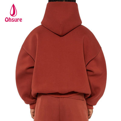 Produttori di felpe a spalla a peso pesante a misura Blank 100% cotone oversized felpe da uomo di alta qualità