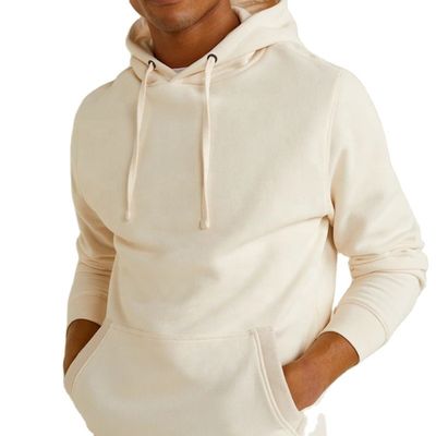 Felpa con cappuccio ecologica in cotone di alta qualità da uomo, pullover casual, abbigliamento sportivo da palestra, tuta da uomo tinta unita