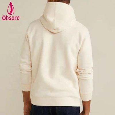 Felpa con cappuccio ecologica in cotone di alta qualità da uomo, pullover casual, abbigliamento sportivo da palestra, tuta da uomo tinta unita