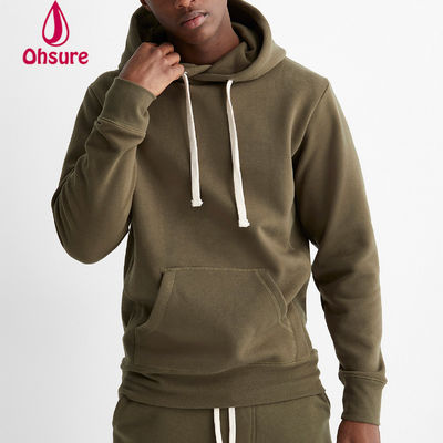 Eco Friendly Cappuccino di alta qualità abbigliamento sportivo abbigliamento personalizzato uomini cappuccini maglioni abbigliamento da ginnastica uomini cappuccino con stringhe