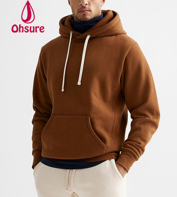 Eco Friendly Cappuccino di alta qualità abbigliamento sportivo abbigliamento personalizzato uomini cappuccini maglioni abbigliamento da ginnastica uomini cappuccino con stringhe