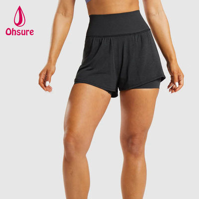 Nuovo arrivo più venduti calzoncini da ginnastica donna cintura alta alta qualità calzoncini da ginnastica donna abbigliamento atletico donna