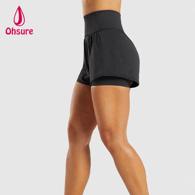 Nuovo arrivo più venduti calzoncini da ginnastica donna cintura alta alta qualità calzoncini da ginnastica donna abbigliamento atletico donna