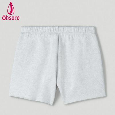 Ingrosso logo personalizzato pantaloncini da sudore a vita alta donna fitness pantaloncini da allenamento in palestra cintura alta intima sciolta tasche intime crude Casual