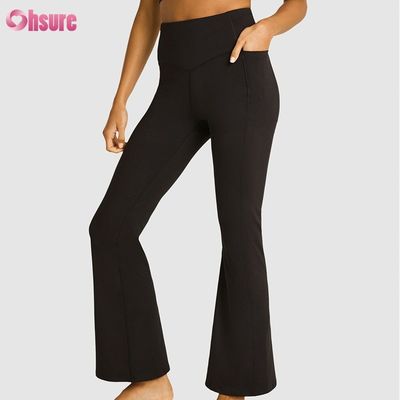 80% di nylon 20% di spandex blend 220 grammi Pantaloni da ginnastica cintura elastica Workout leggings leggings per donne Full 1 pezzo alto pantaloni di spandex