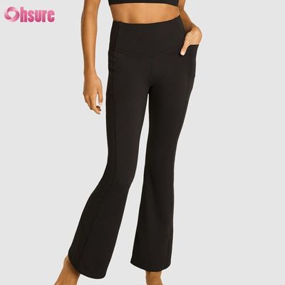 80% di nylon 20% di spandex blend 220 grammi Pantaloni da ginnastica cintura elastica Workout leggings leggings per donne Full 1 pezzo alto pantaloni di spandex