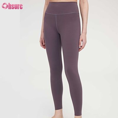 Abbigliamento Quattro Aghi Sei Fili Compressione Fitness Donna Leggings Vita Alta Slim Intero 1 Pezzo Abbigliamento Sportivo Skinny Pantaloni Yoga