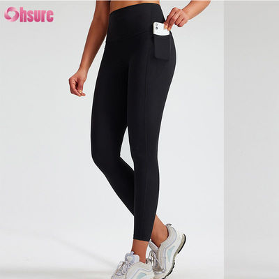 Leggings personalizzati Gym Wear Multi Colors Classic Yoga Pants Workout Leggings Women Scrunch Yoga Leggings Sportswear Modello solido