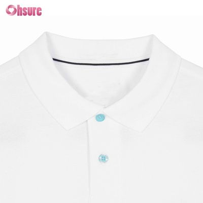 Magliette polo da uomo personalizzate 100% cotone con stampa personalizzata, T-shirt oversize pesante, tinta unita