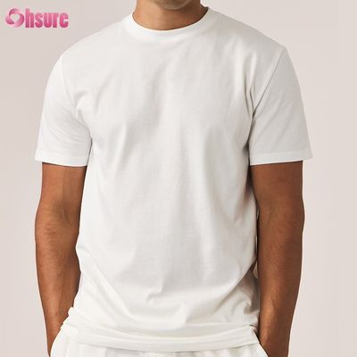 T-shirt Oversize 180-300GSM Pesante Personalizzato 100% Cotone Stampa Personalizzata Uomo