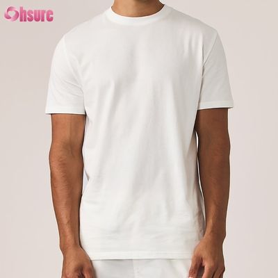 T-shirt Oversize 180-300GSM Pesante Personalizzato 100% Cotone Stampa Personalizzata Uomo