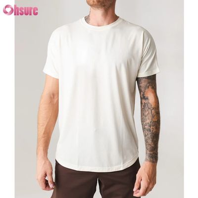 T-shirt da ginnastica da uomo di alta qualità con manica corta