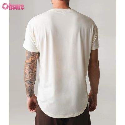 T-shirt da ginnastica da uomo di alta qualità con manica corta