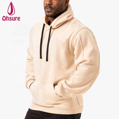 Al dettaglio abbigliamento sportivo felpe con cappuccio uomo abbigliamento fitness suonetti da ginnastica traspiranti felpa con cappuccio di grandi dimensioni stampato