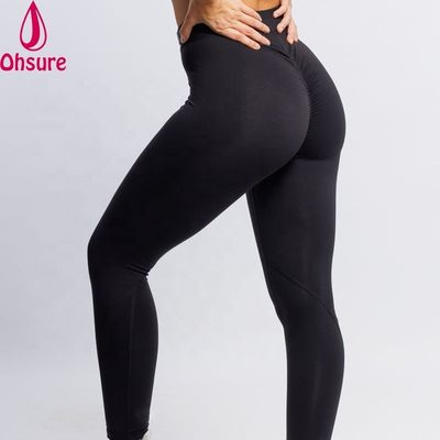 Hot Push Up Elastico Casual Workout Fitness Sexy Scrunch Butt Leggings Donne