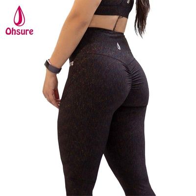 Scarpe da ginnastica per donne Scarpe da ginnastica leggings cintura elastica sport fitness stretch abbigliamento attivo con calzoncini da yoga a modello solido