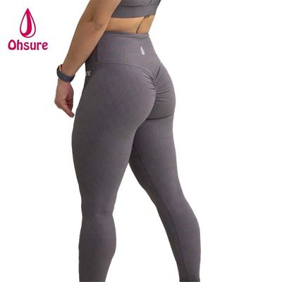 Scarpe da ginnastica per donne Scarpe da ginnastica leggings cintura elastica sport fitness stretch abbigliamento attivo con calzoncini da yoga a modello solido