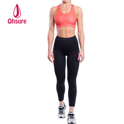Leggings da donna in mesh traspirante stile moda, pantaloni da yoga fitness, abbigliamento da palestra, leggings da allenamento