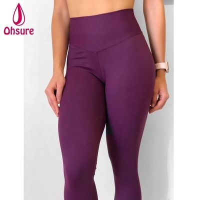 Calze da ginnastica di alta qualità per donne di compressione Calze da ginnastica da ginnastica di scrollamento calze da ginnastica per culo calze da yoga personalizzate calze da yoga a vita alta pantaloni da yoga in nylon spandex