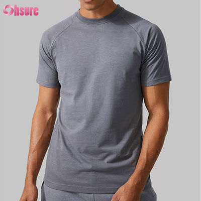 Maglietta sportiva a maniche corte da palestra, maglietta da fitness, maglietta da allenamento, da corsa, da uomo, traspirante, abbigliamento sportivo