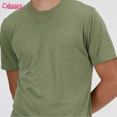 T-shirt Uomo Basic Traspirante Tinta Unita Logo Personalizzato