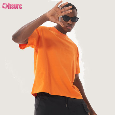 T-shirt bianche in cotone di alta qualità 100% all'ingrosso, T-shirt oversize pesanti per uomo personalizzate per la stampa