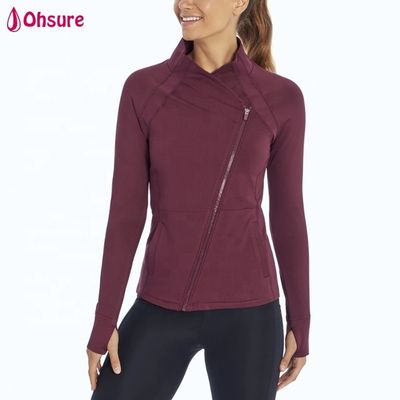 Cappotto a cerniera stampato abito da sport donna designer abito da ginnastica yoga indossare abito unico omper