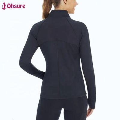 Cappotto a cerniera stampato abito da sport donna designer abito da ginnastica yoga indossare abito unico omper