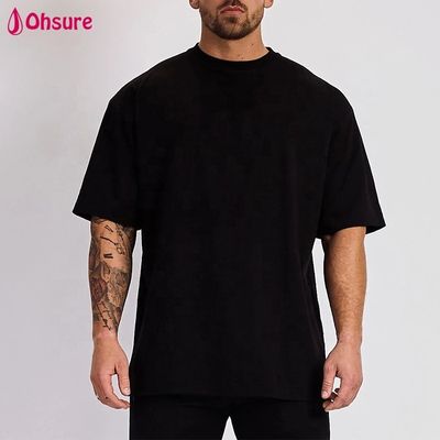 Wholesale Custom OEM Brand Printing Oversized Mens Blank T-shirt Running Tee Gym Wear Sports T-shirt per uomini