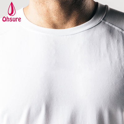 Stampa T-shirt senza maniche Raw Cut Arm Mens Workout Abbigliamento allenamento Gym Top Mens T-shirt casual T-shirt bianca T-shirt bianca