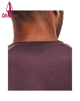 92% poliestere 8% spandex uomo sport T-shirt secchi veloci ingrosso fitness indossare abbigliamento da ginnastica attivo T-shirt per uomo casual stampato