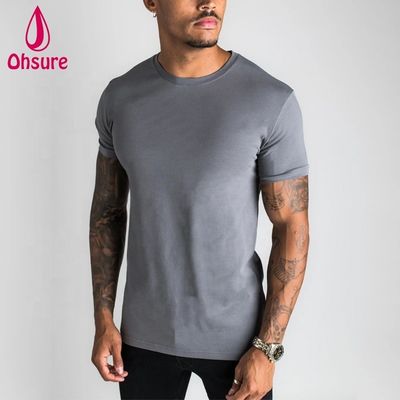 T-shirt da uomo a manica corta di cotone da uomo abbigliamento sportivo casual t-shirt allenamento abbigliamento da corsa uomo
