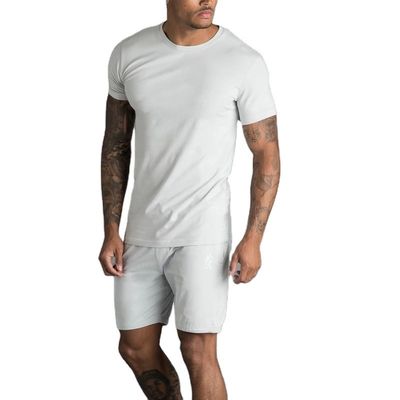Fornitori di Abbigliamento Uomo all'Ingrosso T-shirt Uomo in Cotone di Alta Qualità Taglia e Logo Personalizzati Tinta Unita Vestibilità Comoda Palestra Uomo T-shirt