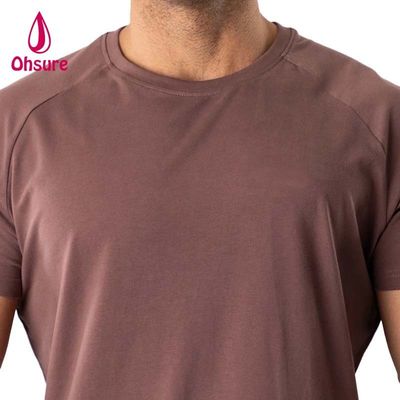 Maglietta muscolare per uomini Corrente Sport Top Gym Uomo Maglietta di cotone Spandex