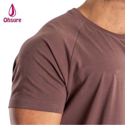 Maglietta muscolare per uomini Corrente Sport Top Gym Uomo Maglietta di cotone Spandex