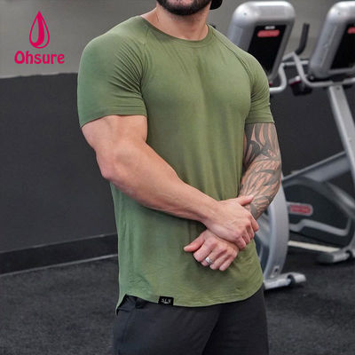 Ohsure Personalizza Con Logo Disegno Personalizzato Ingrosso Moda Alta Qualità Bianco Casual Over Size Sports cotone uomo T-shirt