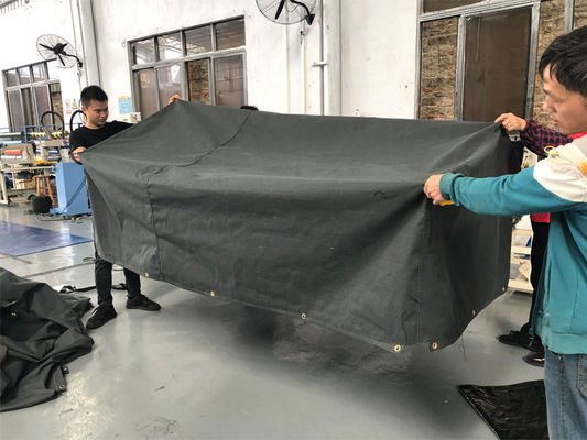 Teloni su misura Litong per auto e camion, copertura per treni, tessuto impermeabile, tela di silicone organico