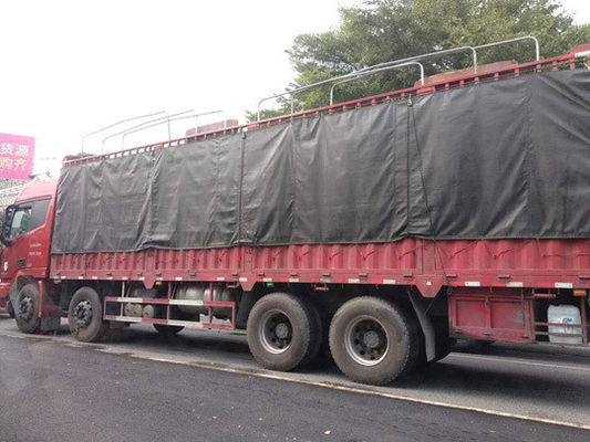 Litong Customized Respirante Resistente all' Acqua Organico Rivestito Da Silicio Tenda Camion Tenda Telaio Telaio Di Colore Marrone