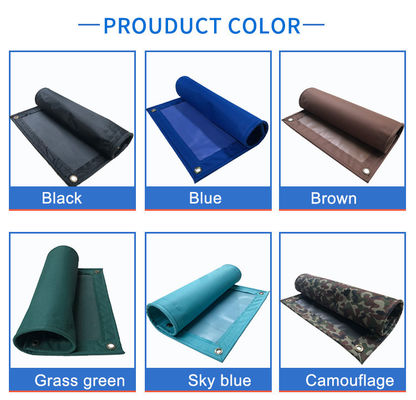 Litong Leggero Blu Oxford Tessuto Poliestere Pvc stratificato Tarpaulin China Manufacturer
