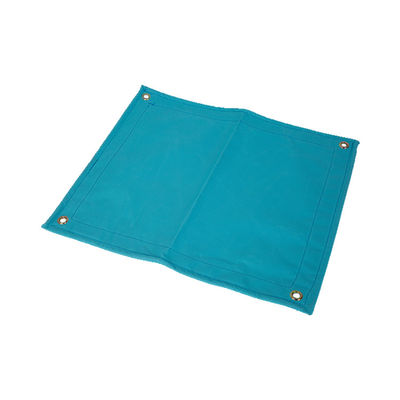 Teloni rivestiti in tessuto Oxford di dimensioni personalizzate, telo di plastica, copertura, tenda, blu chiaro, tessuto rivestito