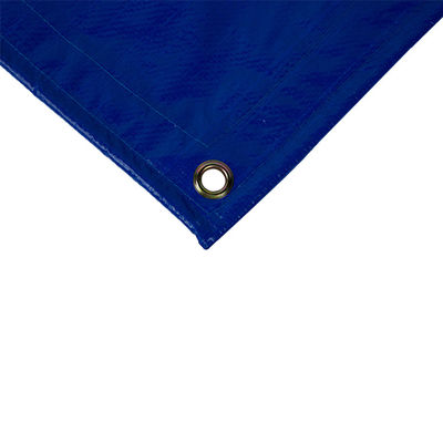 Litong Blu-argento PE Tarpaulin Cargo leggero Copertura blu-arancione Sacchetto 150gm Tarpaoli impermeabili